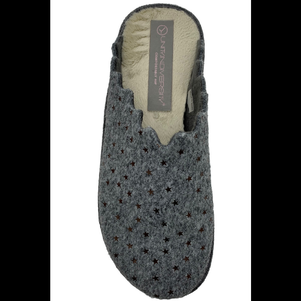 Unity In Diversity Wool Clog Slippers Malaga Star… - image 2